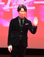 　イベントに登場した佐々木蔵之介＝有楽町朝日ホール（撮影・三好信也）