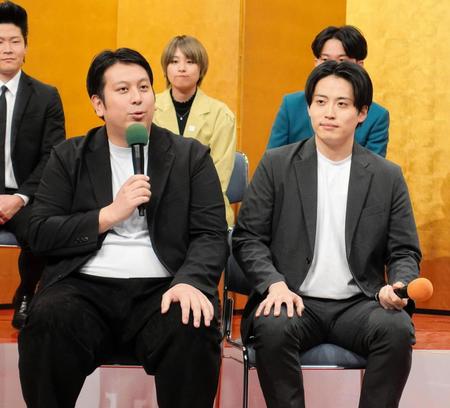 　「令和５年度ＮＨＫ新人お笑い大賞」に出場するレインボー・ジャンボたかお（左）と池田直人