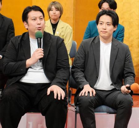 　「令和５年度ＮＨＫ新人お笑い大賞」に出場するレインボー・ジャンボたかお（左）と池田直人