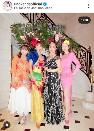 　神田うののインスタグラム＠ｕｎｏｋａｎｄａｏｆｆｉｃｉａｌより