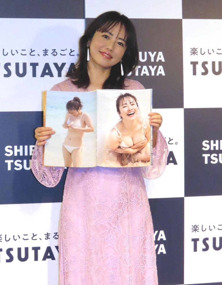 磯山さやか しのぎながら攻めた６年ぶり写真集「ポロリはギリギリ