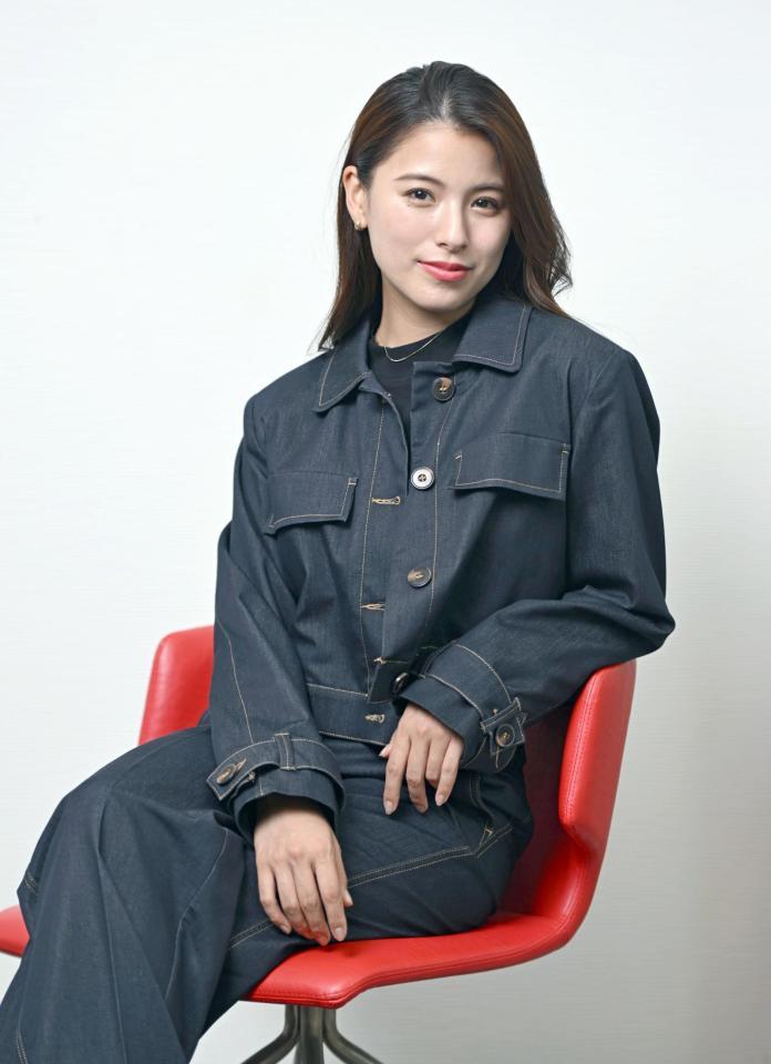 　宝塚を退団し、新たな道にまい進するゆいかれん（撮影・金田祐二）