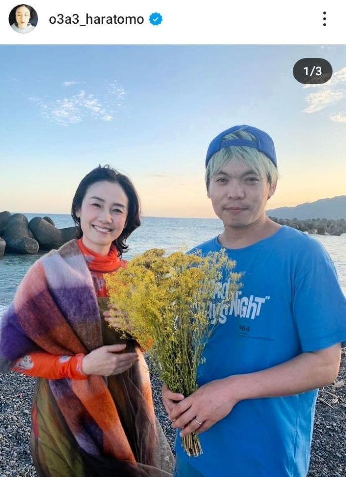 　原田知世のインスタグラム＠ｏ３ａ３＿ｈａｒａｔｏｍｏより 
