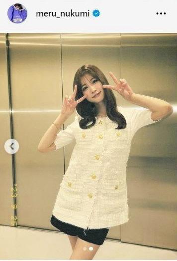 　生見愛瑠インスタグラム＠ｍｅｒｕ＿ｎｕｋｕｍｉから 