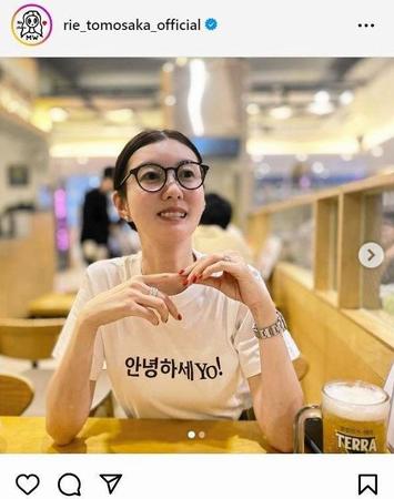 　ともさかりえのインスタグラム＠ｒｉｅ＿ｔｏｍｏｓａｋａ＿ｏｆｆｉｃｉａｌから