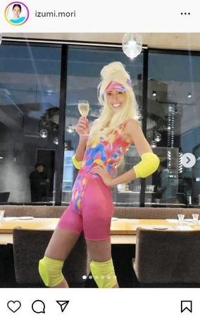 森泉のインスタグラム＠ｉｚｕｍｉ．ｍｏｒｉから