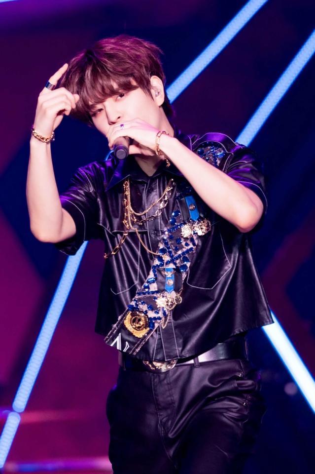 　ファイナル公演を行ったＳｔｒａｙ　Ｋｉｄｓのスンミン＝撮影：田中聖太郎写真事務所