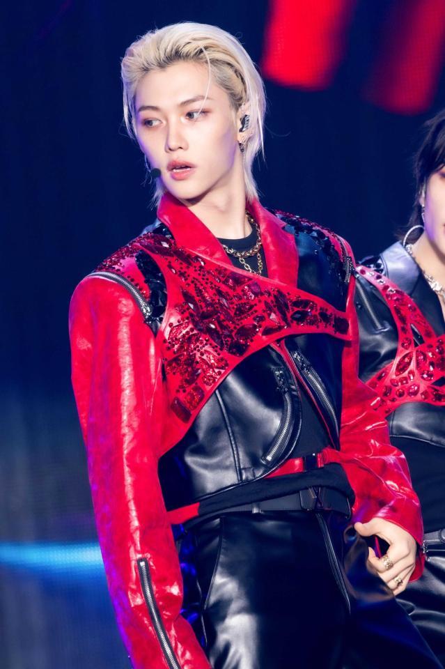 　ファイナル公演を行ったＳｔｒａｙ　Ｋｉｄｓのフィリックス＝撮影：田中聖太郎写真事務所