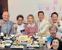 　（左から）荒木将久、加藤茶、浜木綿子、井上順、小野寺丈ら