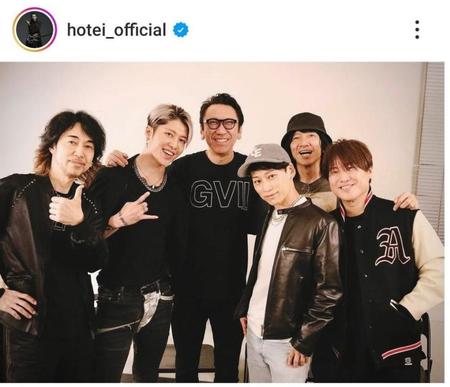 　布袋寅泰のインスタグラム（ｈｏｔｅｉ＿ｏｆｆｉｃｉａｌ）より