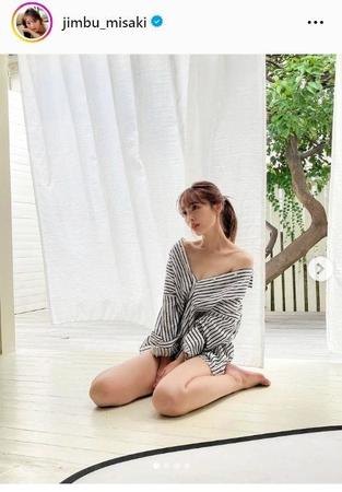 　神部美咲のインスタグラムｊｉｍｂｕ＿ｍｉｓａｋｉから