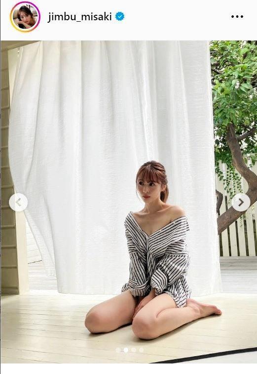 神部美咲のインスタグラムｊｉｍｂｕ＿ｍｉｓａｋｉから