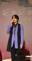 　会見に出席した宮野真守＝東京・品川プリンスホテル「プリンスホール」