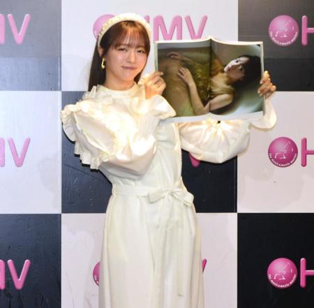 　お気に入りカットを披露した中山莉子