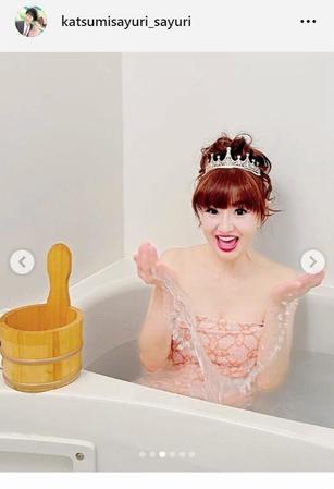 　かつみ♥さゆり・さゆりのインスタグラム＠ｋａｔｓｕｍｉｓａｙｕｒｉ＿ｓａｙｕｒｉから