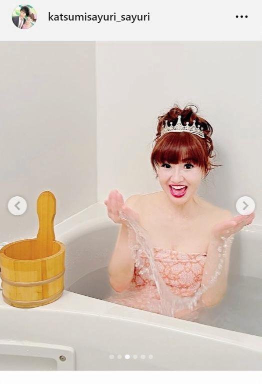 　かつみ♥さゆり・さゆりのインスタグラム＠ｋａｔｓｕｍｉｓａｙｕｒｉ＿ｓａｙｕｒｉから