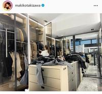 　滝沢眞規子のインスタグラム＠ｍａｋｉｋｏｔａｋｉｚａｗａから