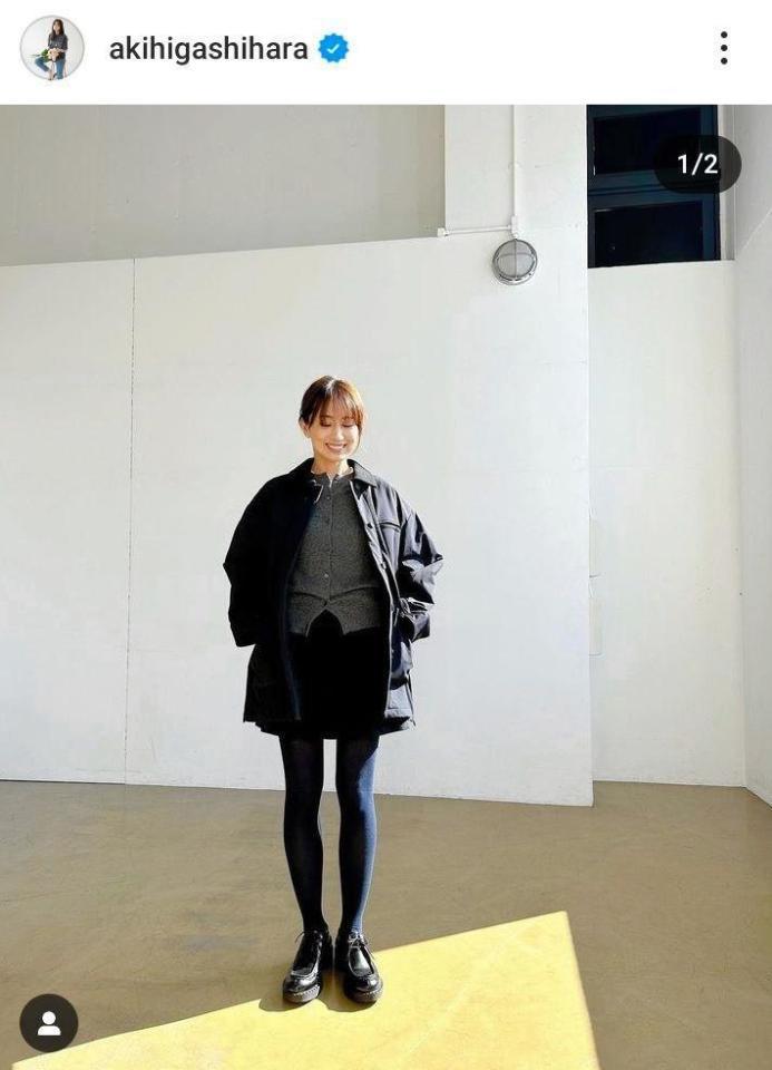 　東原亜希のインスタグラム＠ａｋｉｈｉｇａｓｈｉｈａｒａより