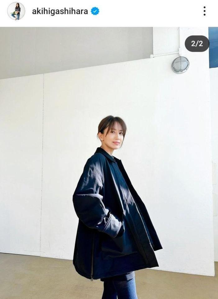 　東原亜希のインスタグラム＠ａｋｉｈｉｇａｓｈｉｈａｒａより