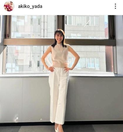 矢田亜希子のインスタグラム＠ａｋｉｋｏ＿ｙａｄａより