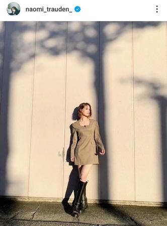 トラウデン直美のインスタグラム＠ｎａｏｍｉ＿ｔｒａｕｄｅｎ＿より
