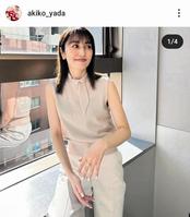 矢田亜希子のインスタグラム＠ａｋｉｋｏ＿ｙａｄａより
