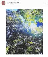 田中麗奈のインスタグラム＠ｒｅｎａｔａｎａｋａ０７から