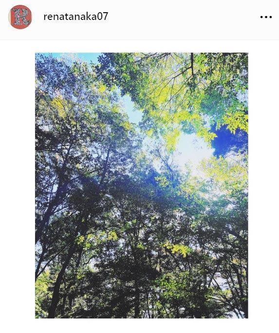 田中麗奈のインスタグラム＠ｒｅｎａｔａｎａｋａ０７から