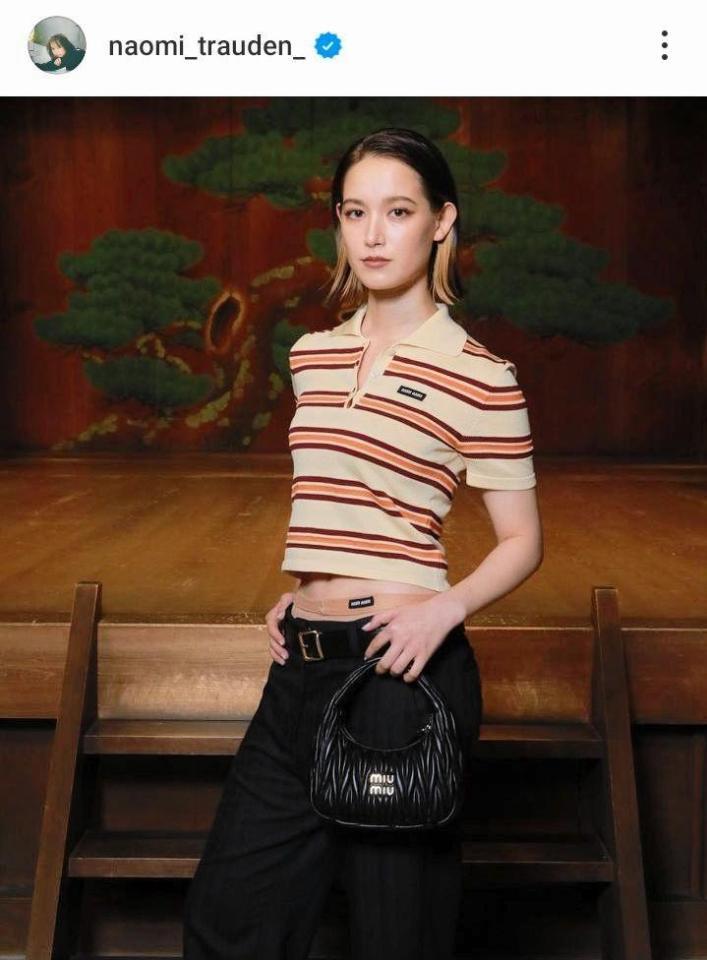 　トラウデン直美のインスタグラム＠ｎａｏｍｉ＿ｔｒａｕｄｅｎ＿より
