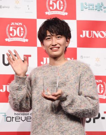 　グランプリに選ばれた石山順征（撮影・園田高夫）