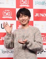 　グランプリに選ばれた石山順征（撮影・園田高夫）