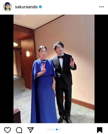 　安藤サクラのインスタグラム＠ｓａｋｕｒａａｎｄｏから