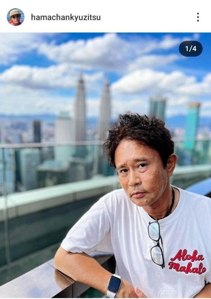 　浜田雅功のインスタグラム＠ｈａｍａｃｈａｎｋｙｕｚｉｔｓｕより