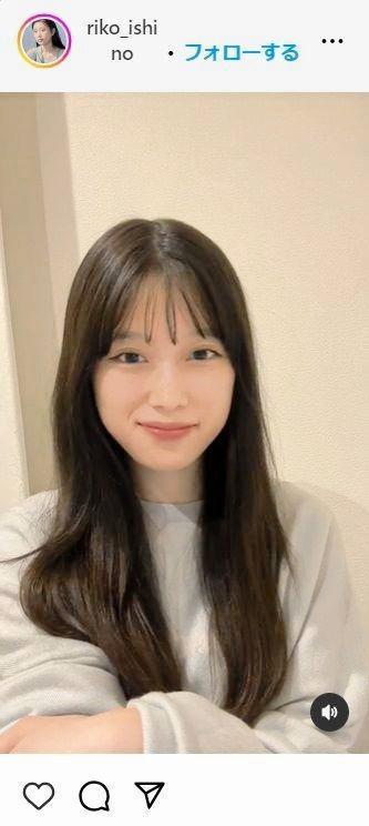 　石野理子のインスタグラム＠ｒｉｋｏ＿ｉｓｈｉｎｏより
