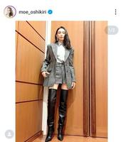 　押切もえのインスタグラム＠ｍｏｅ＿ｏｓｈｉｋｉｒｉより 