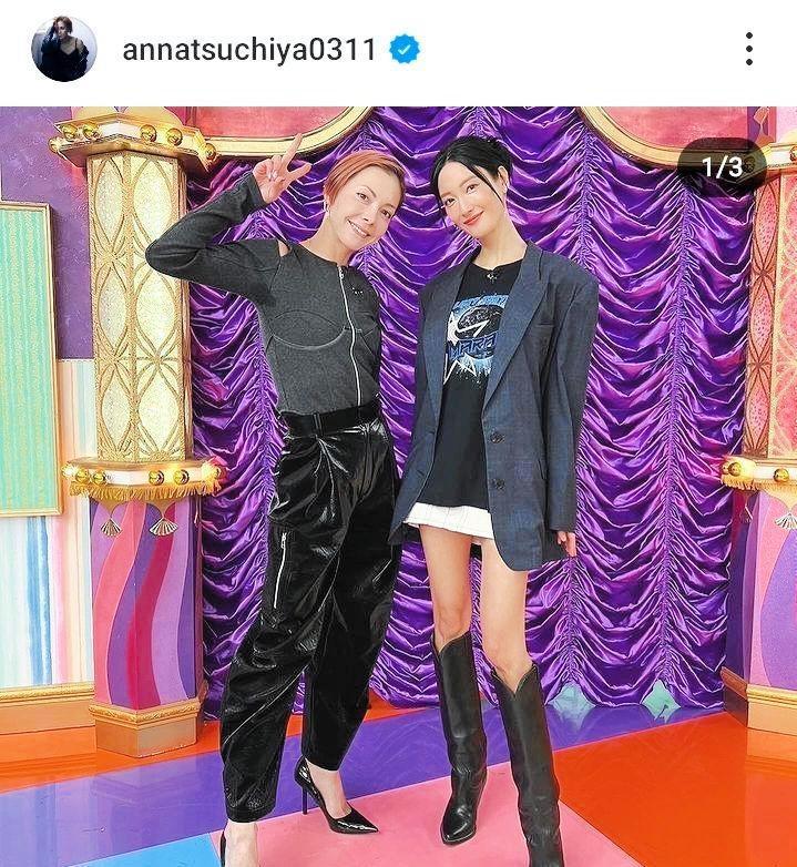 　土屋アンナのインスタグラム＠ａｎｎａｔｓｕｃｈｉｙａ０３１１より 