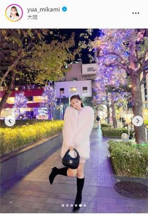 三上悠亜のインスタグラム＠ｙｕａ＿ｍｉｋａｍｉから