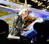 　「ＴＨＥ　ＬＡＳＴ　ＲＯＣＫＳＴＡＲＳコンサート」でピアノを奏でるＹＯＳＨＩＫＩ＝１１月２４日撮影