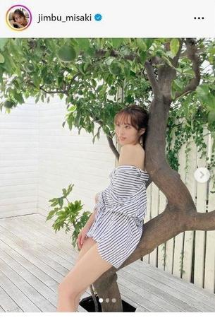 神部美咲のインスタグラム＠ｊｉｍｂｕ＿ｍｉｓａｋｉから