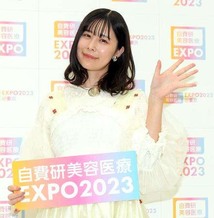 　トークショーを行った有村藍里（撮影・佐藤厚）