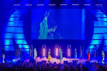 　ファンクラブイベントで初のライブパフォーマンスを行ったＦＡＮＴＡＳＴＩＣＳ