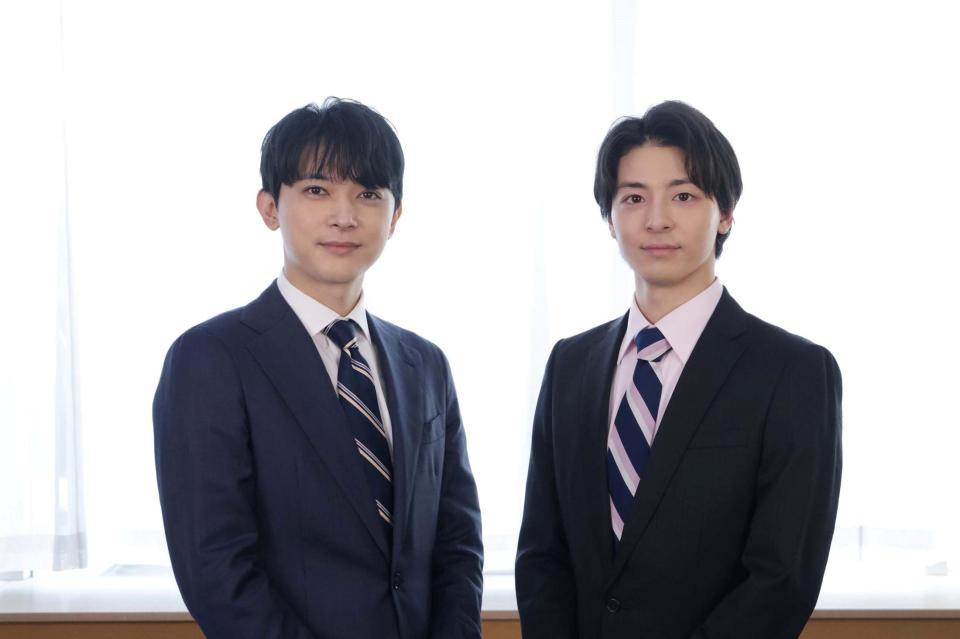 吉沢亮（左）と高杉真宙