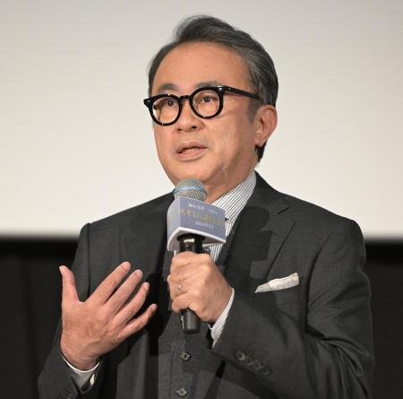 　新作映画について語る三谷幸喜監督（撮影・金田祐二）