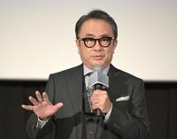 　新作映画の魅力を語る三谷幸喜監督（撮影・金田祐二）