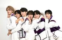 　仲の良さがにじみ出るＬｉｅｎｅｌの（左から）芳賀柊斗、武田創世、高桑真之、近藤駿太、高岡ミロ、森田璃空（撮影・堀内翔）