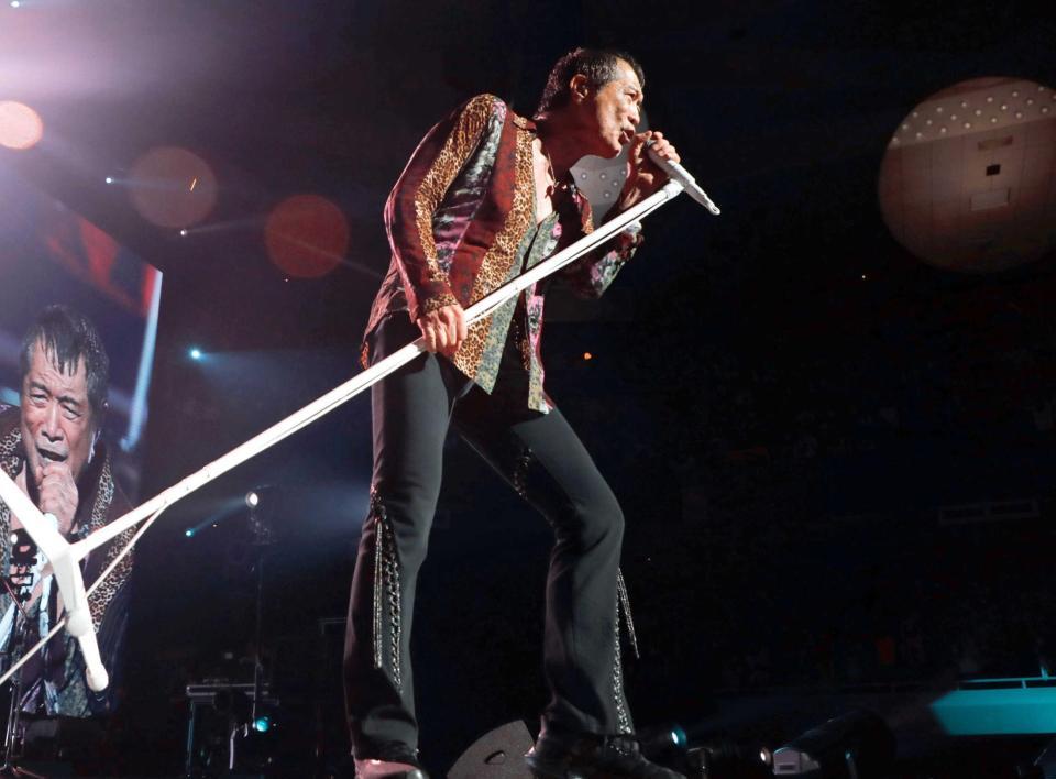 　１５０回目の日本武道館公演を行った矢沢永吉（Ｃ）ＨＩＲＯ　ＫＩＭＵＲＡ