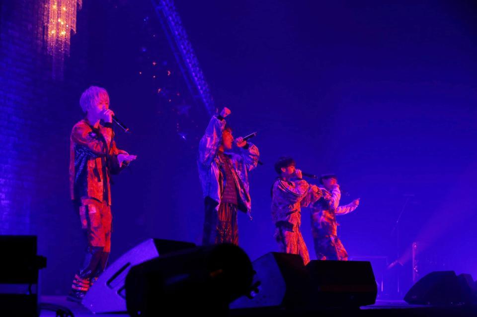 　ステージを盛り上げたＳＡＲＵＫＡＮＩ