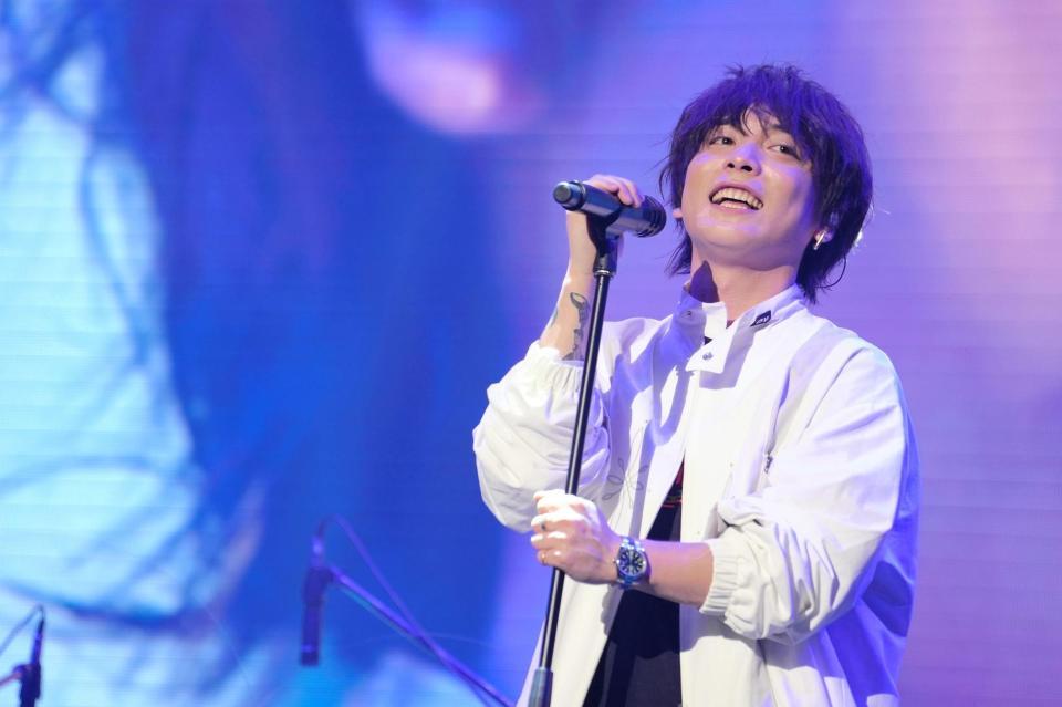 　ステージを盛り上げた優里