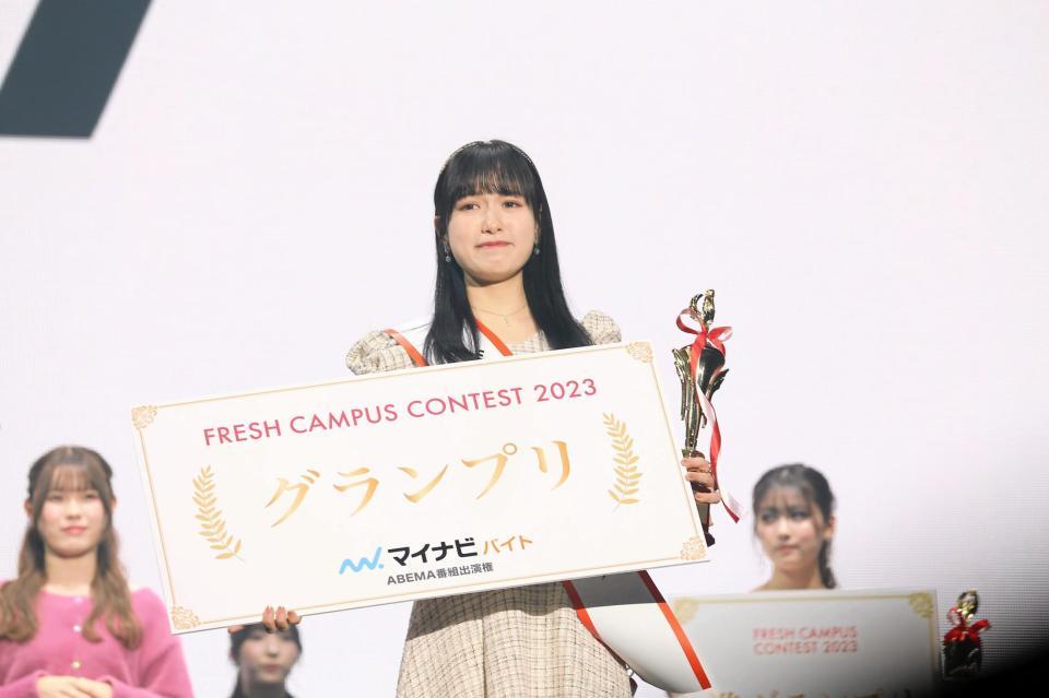 　グランプリを獲得した辻村麻琴さん