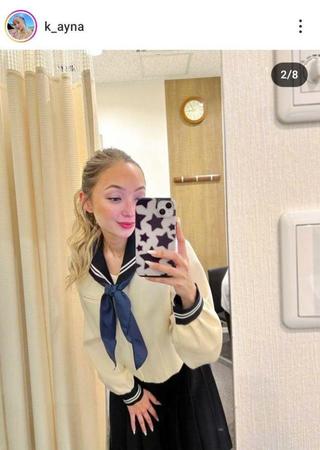 　ケイナのインスタグラム＠ｋ＿ａｙｎａより